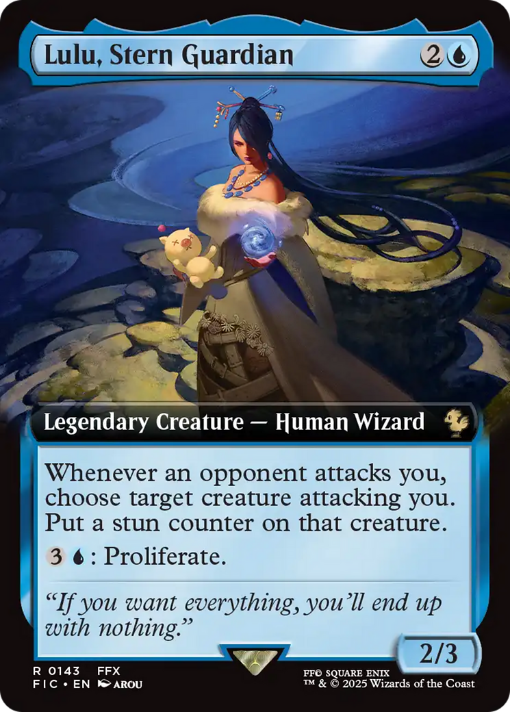 Lulu, Stern Guardian (Extended Art) [FINAL FANTASY Commander] | Good Games Adelaide SA