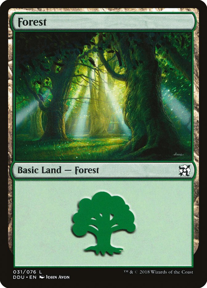 Forest (31) [Duel Decks: Elves vs. Inventors] | Good Games Adelaide SA