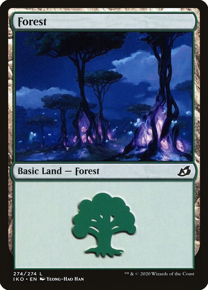 Forest 274 (Ikoria: Lair of Behemoths)  - Foil | Good Games Adelaide SA