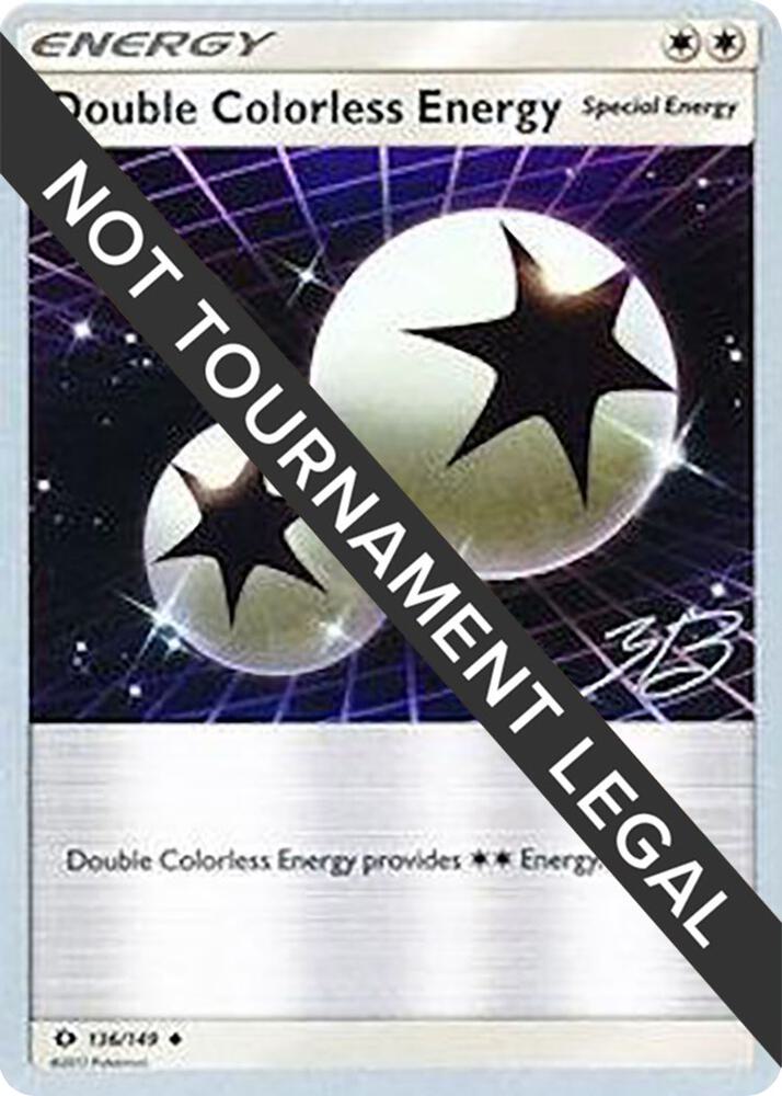 Double Colorless Energy 2017 Zachary Bokhari 136/149 (World Championship Decks)  | Good Games Adelaide SA