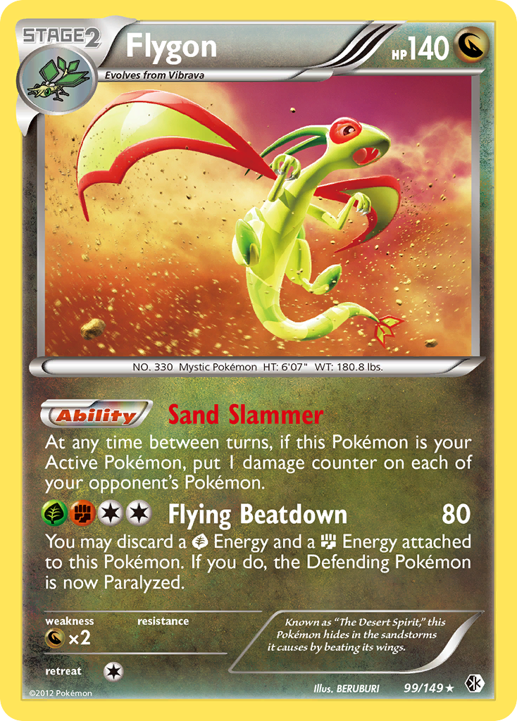 Flygon (99/149) [Black & White: Boundaries Crossed] | Good Games Adelaide SA