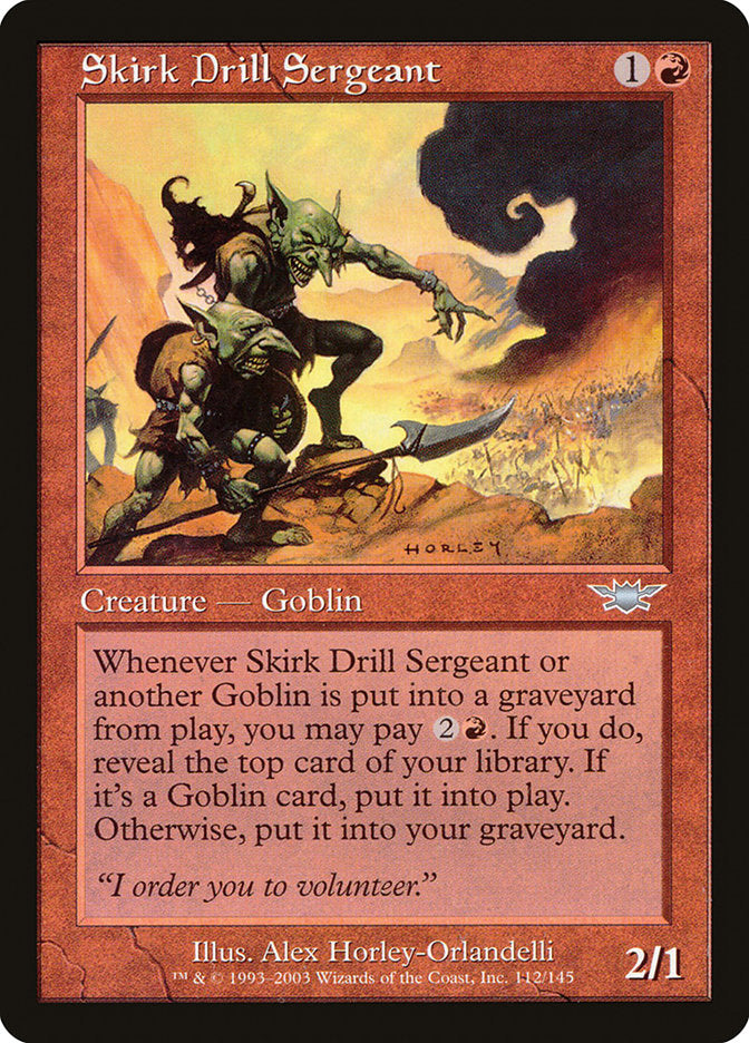 Skirk Drill Sergeant [Legions] | Good Games Adelaide SA