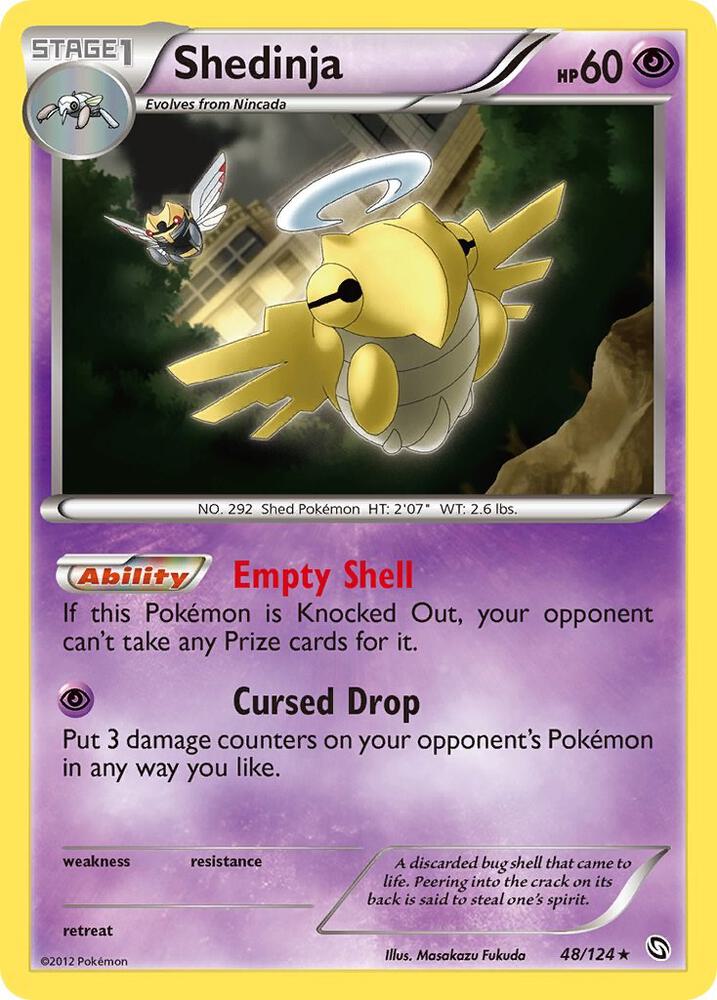 Shedinja 48/124 (Dragons Exalted)  | Good Games Adelaide SA