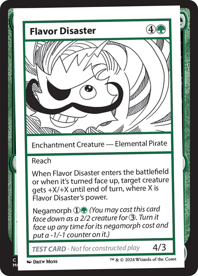 Flavor Disaster  (Mystery Booster 2 Playtest Cards)  | Good Games Adelaide SA
