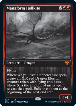 Manaform Hellkite 437 (Innistrad: Double Feature)  - Foil | Good Games Adelaide SA