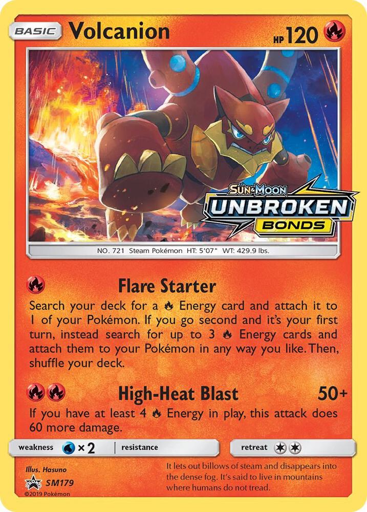 Volcanion Prerelease SM179 (SM Promos)  - Holofoil | Good Games Adelaide SA
