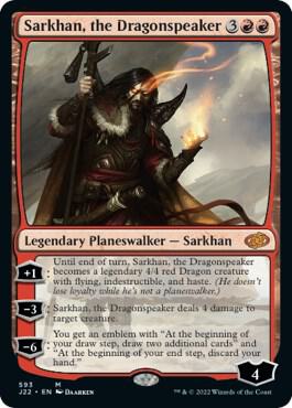 Sarkhan the Dragonspeaker 593 (Jumpstart 2022)  | Good Games Adelaide SA
