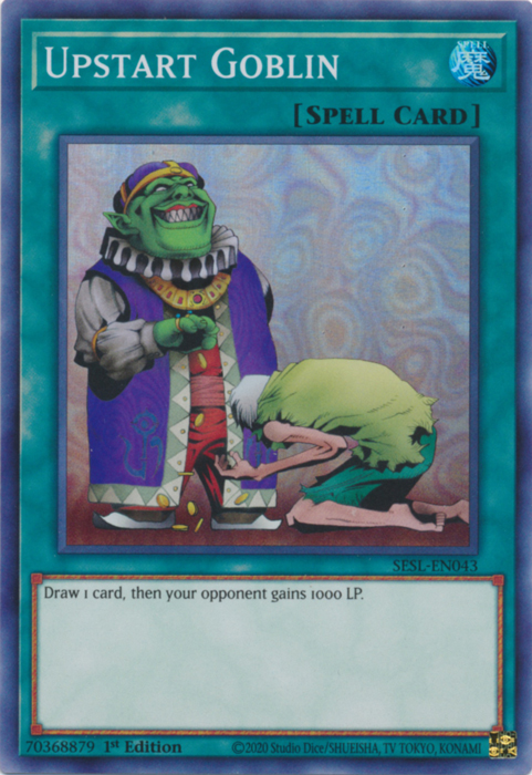 Upstart Goblin [SESL-EN043] Super Rare | Good Games Adelaide SA