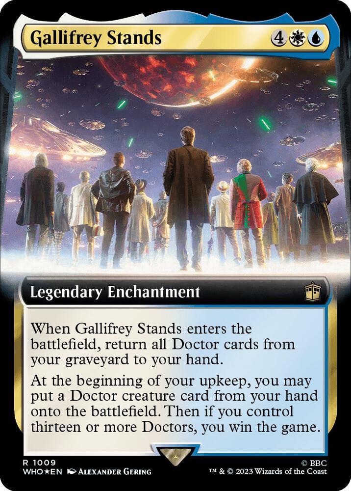 Gallifrey Stands 1009 (Universes Beyond: Doctor Who)  - Foil | Good Games Adelaide SA