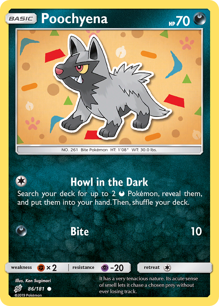 Poochyena (86/181) [Sun & Moon: Team Up] | Good Games Adelaide SA
