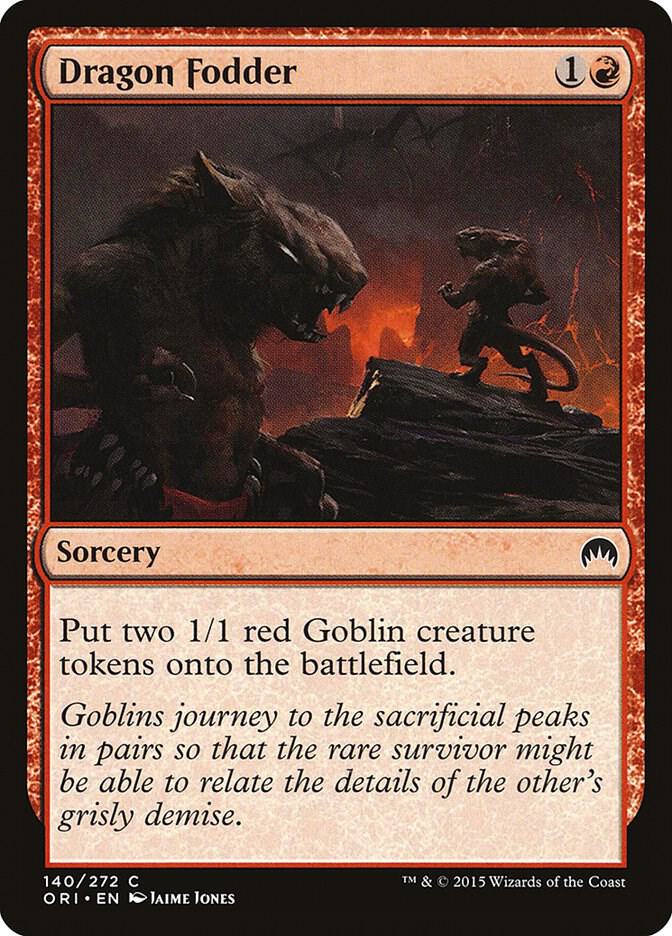 Dragon Fodder 140 (Magic Origins)  - Foil | Good Games Adelaide SA