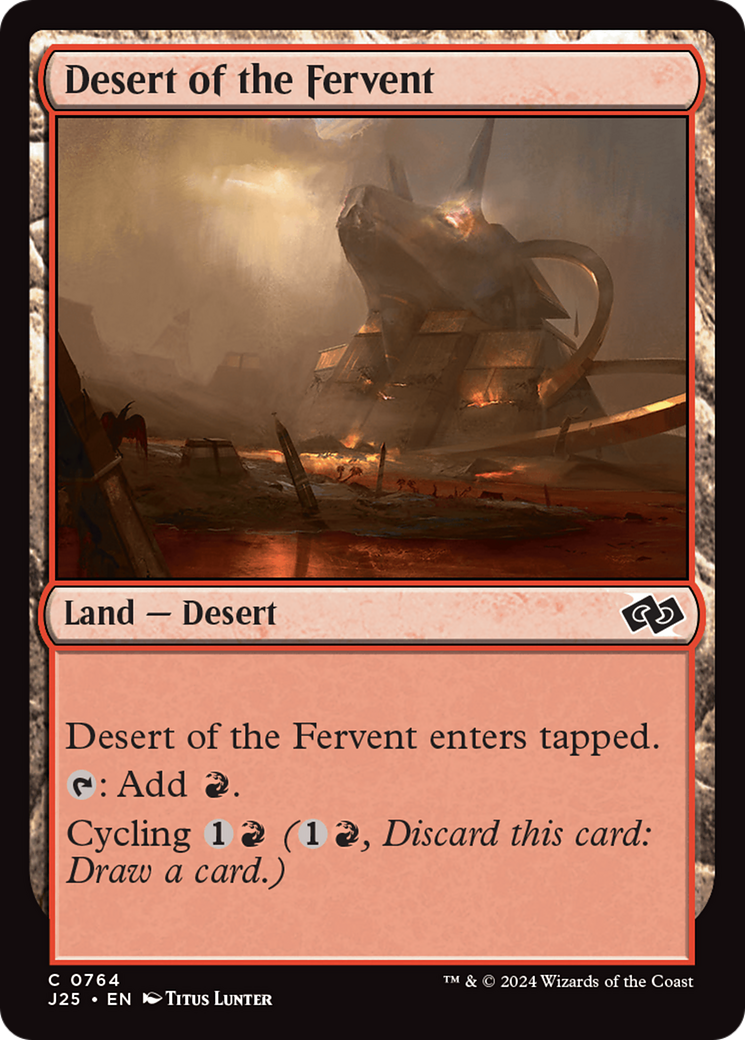 Desert of the Fervent [Foundations Jumpstart] | Good Games Adelaide SA