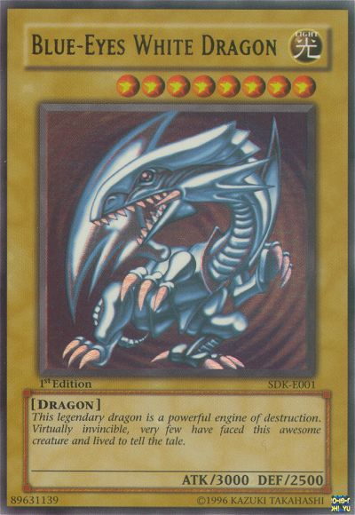 Blue-Eyes White Dragon [SDK-E001] Ultra Rare | Good Games Adelaide SA
