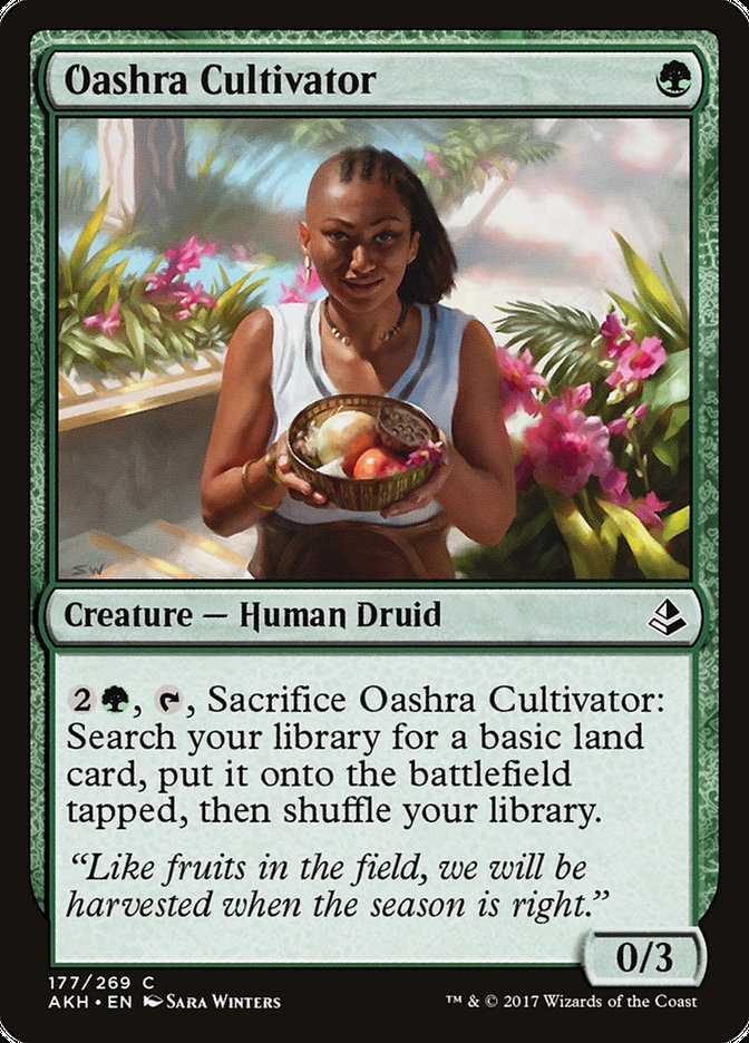 Oashra Cultivator 177 (Amonkhet)  - Foil | Good Games Adelaide SA
