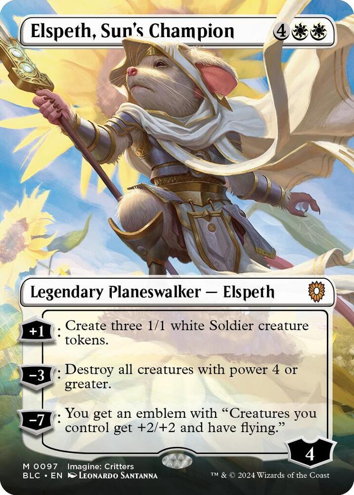 Elspeth, Sun's Champion 97 (Commander: Bloomburrow)  | Good Games Adelaide SA
