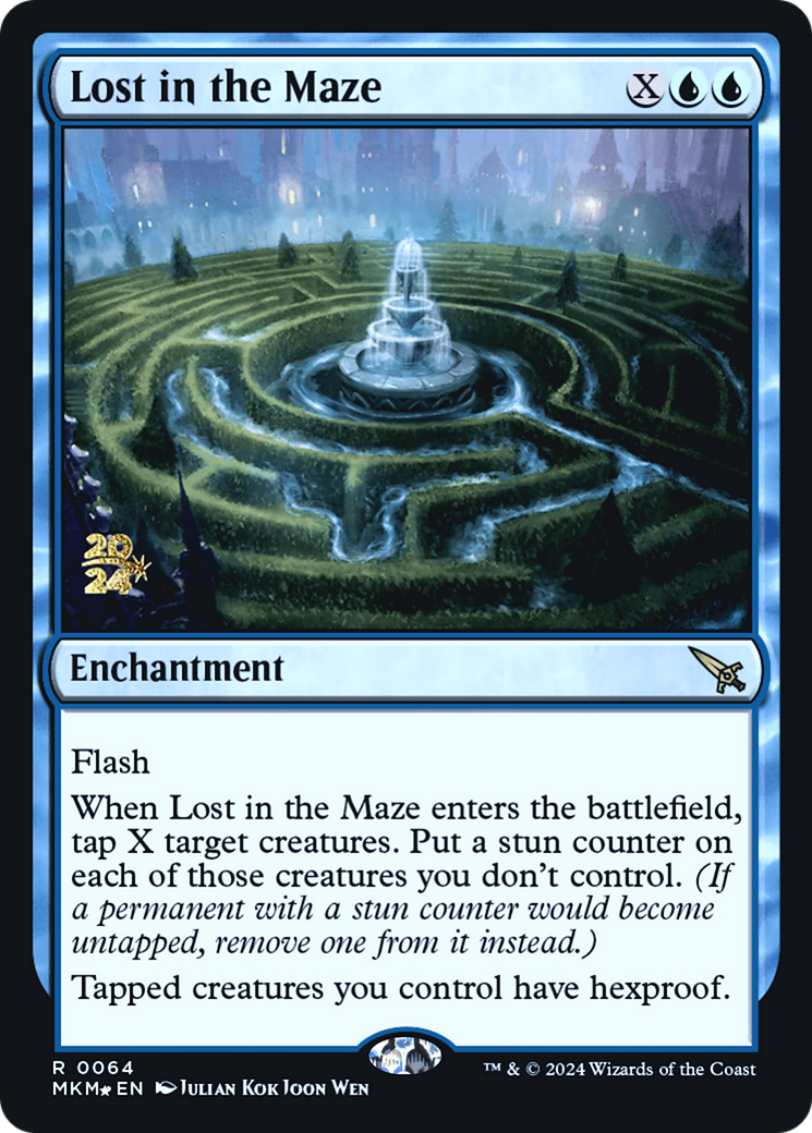 Lost in the Maze [Murders at Karlov Manor Prerelease Promos] | Good Games Adelaide SA