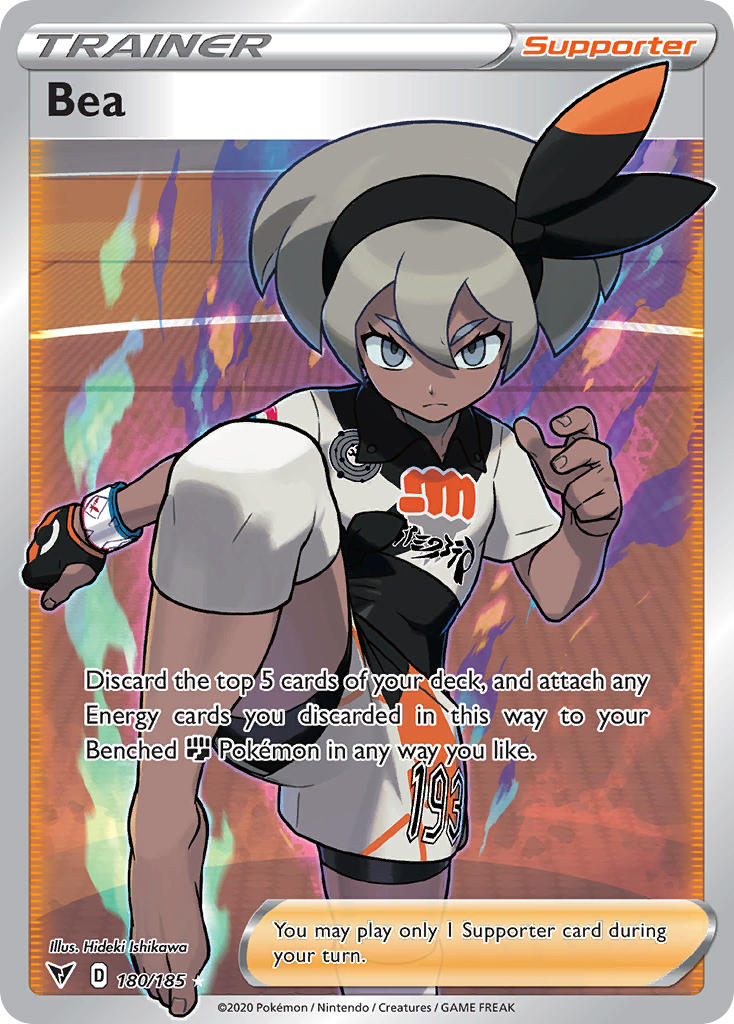 Bea (180/185) [Sword & Shield: Vivid Voltage] | Good Games Adelaide SA