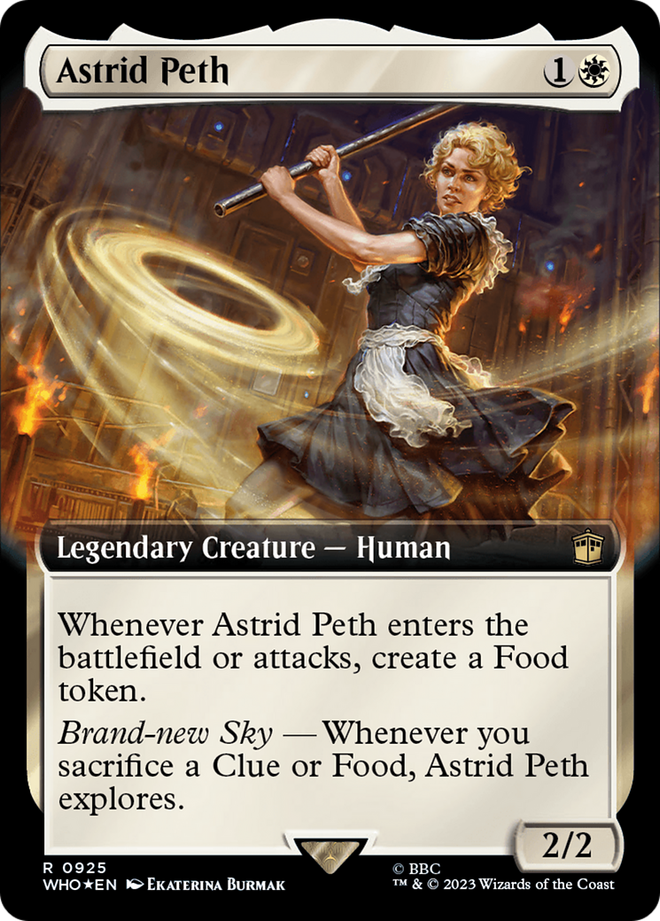 Astrid Peth (Extended Art) (Surge Foil) [Doctor Who] | Good Games Adelaide SA