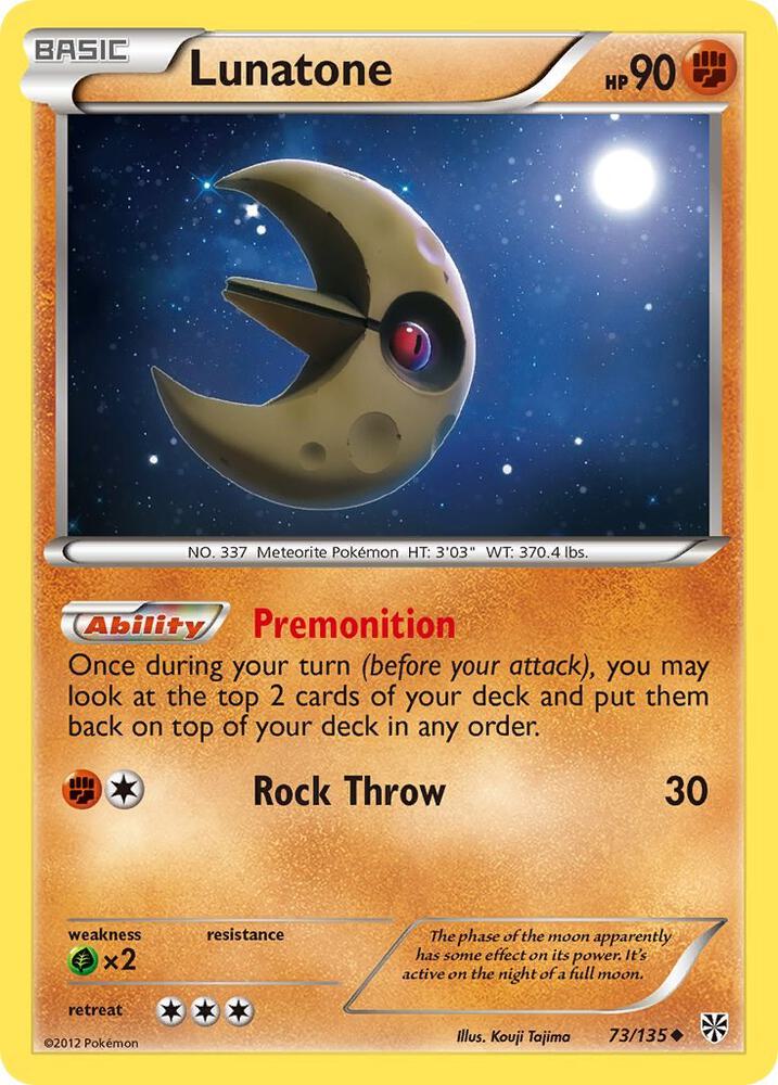 Lunatone 73/135 (Plasma Storm)  | Good Games Adelaide SA