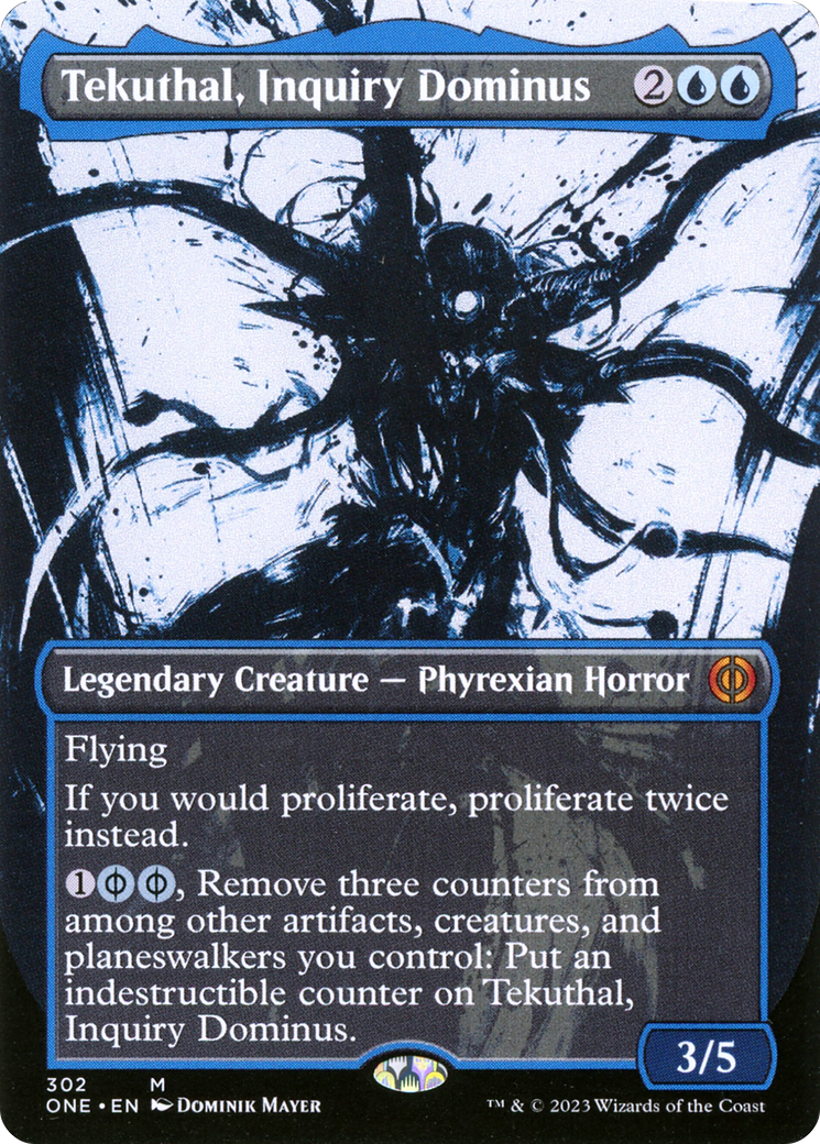 Tekuthal, Inquiry Dominus (Borderless Ichor) [Phyrexia: All Will Be One] | Good Games Adelaide SA