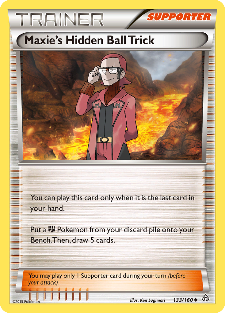 Maxie's Hidden Ball Trick (133/160) [XY: Primal Clash] | Good Games Adelaide SA