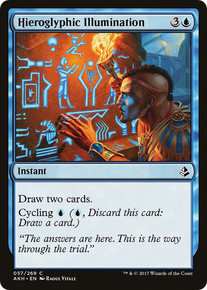 Hieroglyphic Illumination 57 (Amonkhet)  | Good Games Adelaide SA