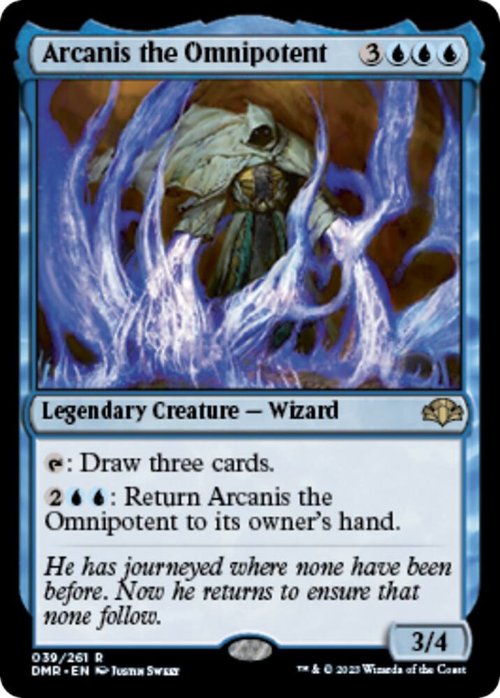 Arcanis the Omnipotent 39 (Dominaria Remastered)  - Foil | Good Games Adelaide SA