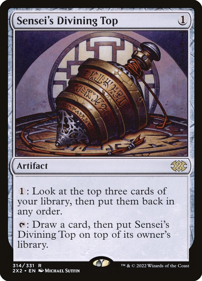Sensei's Divining Top 314 (Double Masters 2022)  | Good Games Adelaide SA