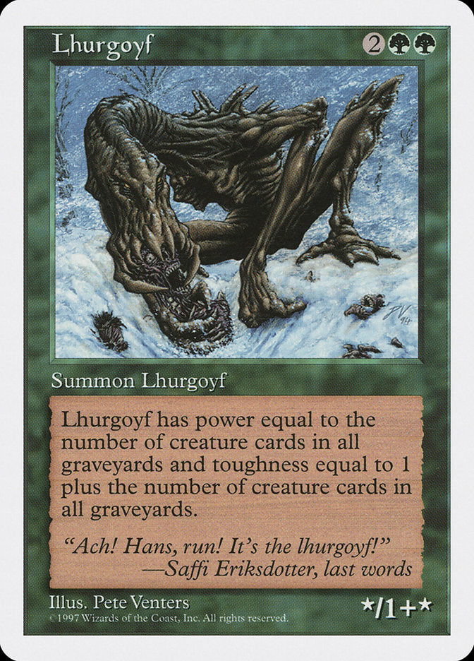 Lhurgoyf [Fifth Edition] | Good Games Adelaide SA