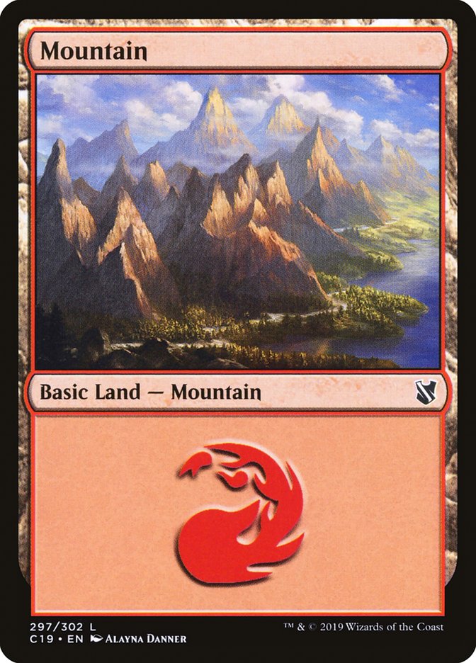 Mountain (297) [Commander 2019] | Good Games Adelaide SA