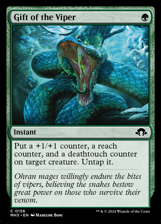 Gift of the Viper 156 (Modern Horizons 3)  | Good Games Adelaide SA