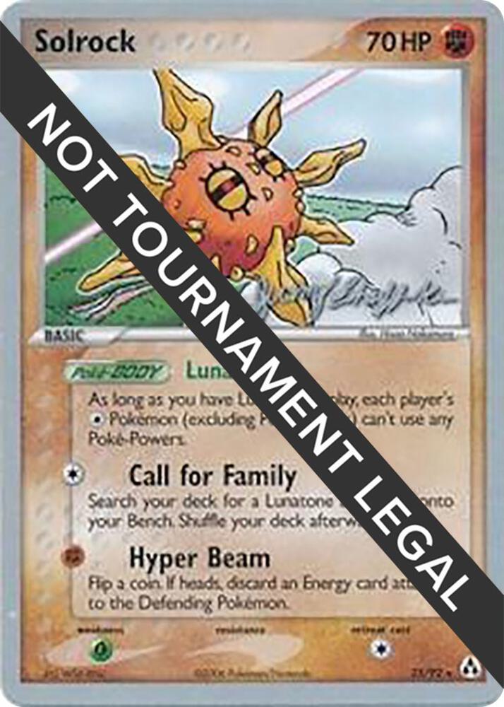 Solrock 25 2007 Jeremy Scharff Kim 25/92 (World Championship Decks)  | Good Games Adelaide SA