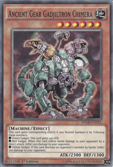 Ancient Gear Gadjiltron Chimera [SDGR-EN012] Common | Good Games Adelaide SA