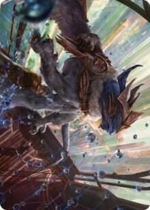 Change of Plans Art Card 52 (Art Series: Streets of New Capenna)  | Good Games Adelaide SA