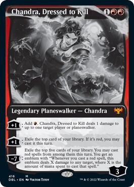 Chandra Dressed to Kill 416 (Innistrad: Double Feature)  | Good Games Adelaide SA