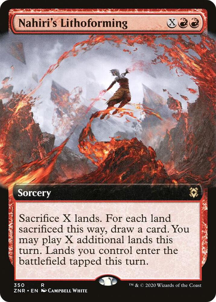 Nahiri's Lithoforming 350/280 (Zendikar Rising)  | Good Games Adelaide SA