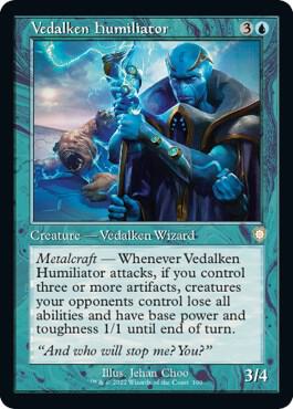 Vedalken Humiliator Retro Frame 100 (Commander: The Brothers' War)  | Good Games Adelaide SA