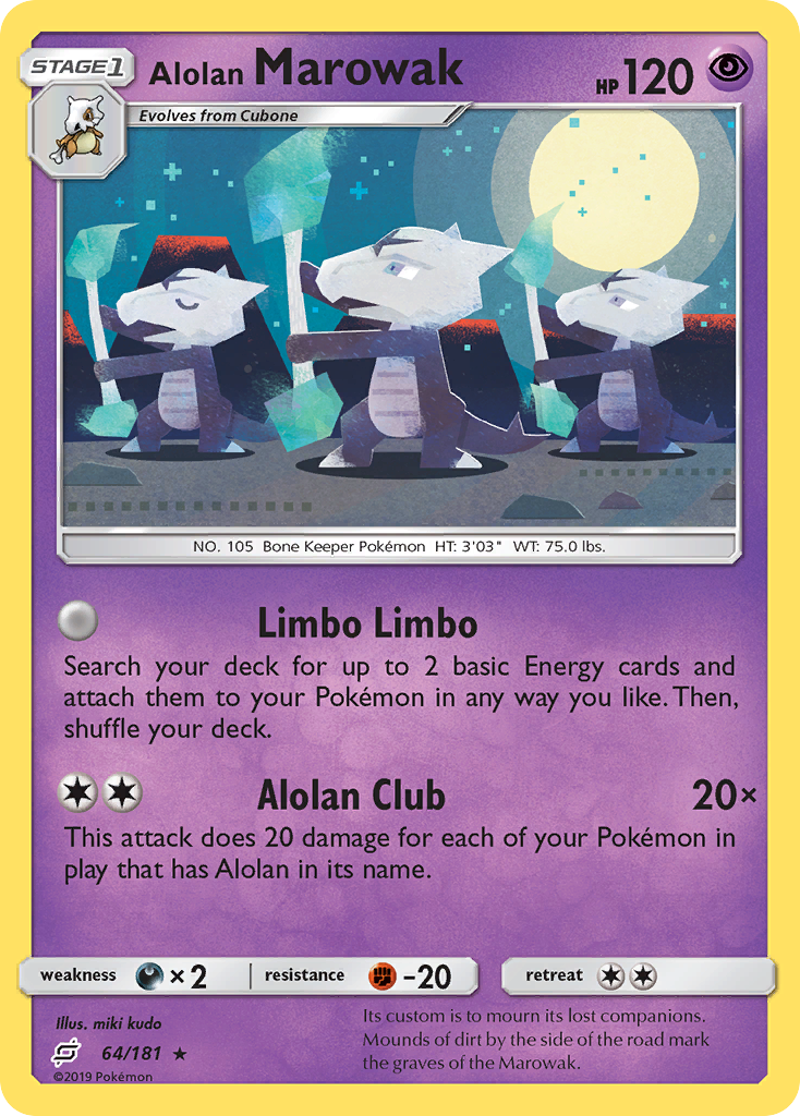 Alolan Marowak (64/181) [Sun & Moon: Team Up] | Good Games Adelaide SA
