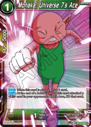 Monaka, Universe 7's Ace [BT16-056] | Good Games Adelaide SA