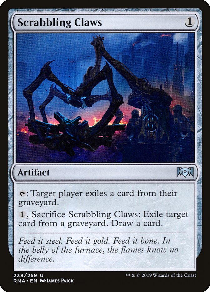 Scrabbling Claws 238 (Ravnica Allegiance)  - Foil | Good Games Adelaide SA