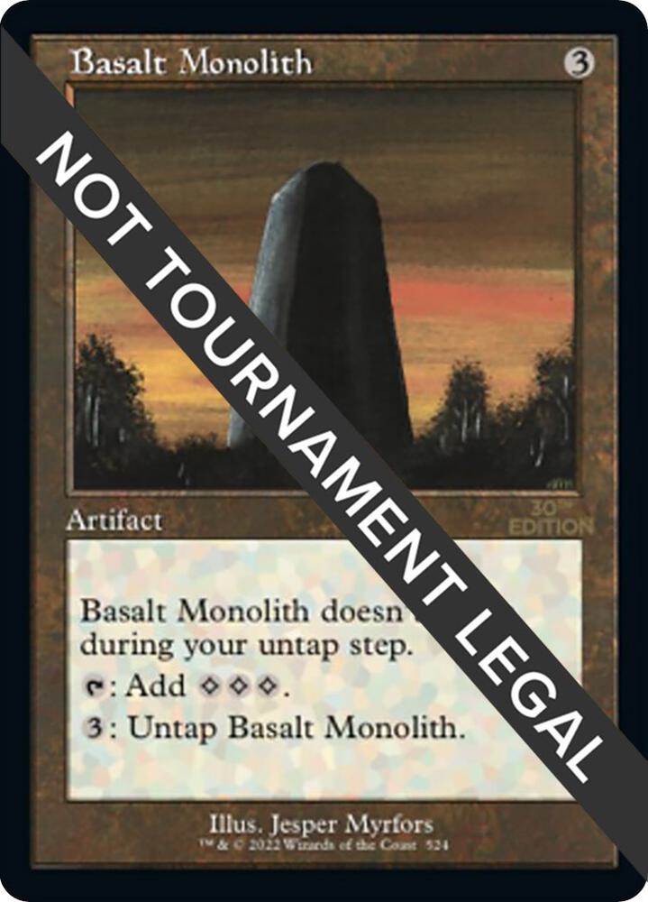 Basalt Monolith Retro Frame 524 (30th Anniversary Edition)  | Good Games Adelaide SA