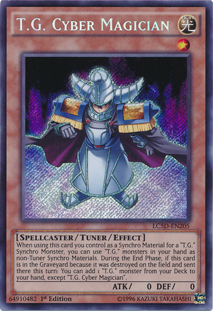 T.G. Cyber Magician [LC5D-EN205] Secret Rare | Good Games Adelaide SA