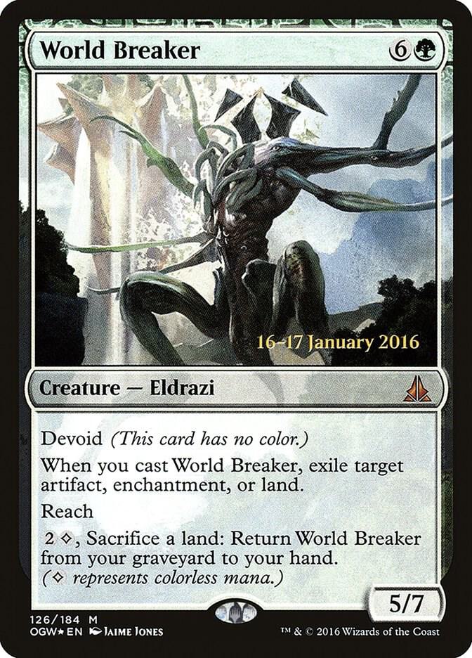 World Breaker 126 (Prerelease Cards)  - Foil | Good Games Adelaide SA