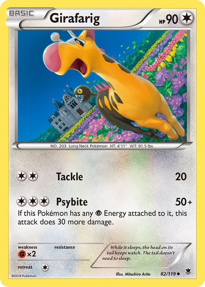 Girafarig 82/119 (XY - Phantom Forces)  | Good Games Adelaide SA