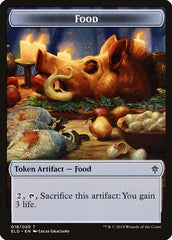 Giant // Food (18) Double-sided Token [Throne of Eldraine Tokens] | Good Games Adelaide SA