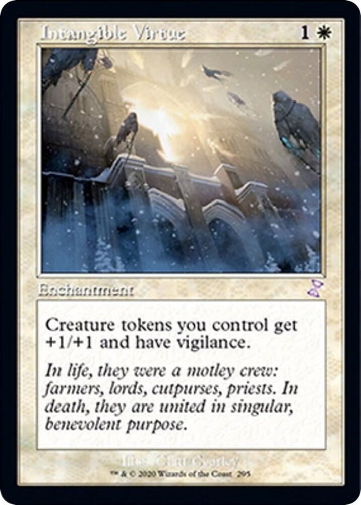 Intangible Virtue 295 (Time Spiral: Remastered)  - Foil | Good Games Adelaide SA