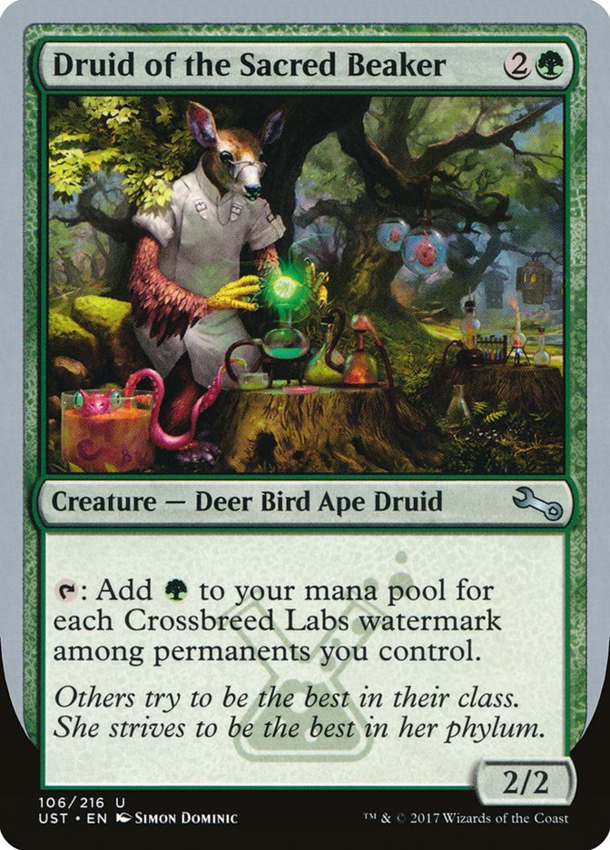 Druid of the Sacred Beaker 106 (Unstable)  - Foil | Good Games Adelaide SA