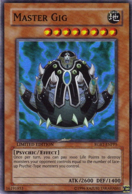 Master Gig [RGBT-ENPP5] Super Rare | Good Games Adelaide SA