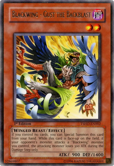 Blackwing - Gust the Backblast [TSHD-EN002] Rare | Good Games Adelaide SA
