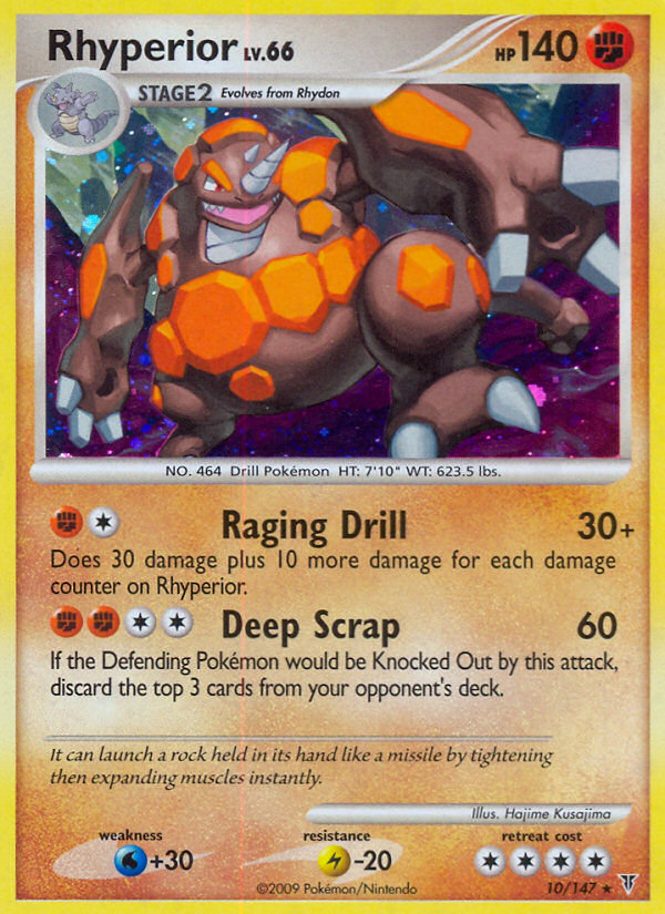 Rhyperior (10/147) [Platinum: Supreme Victors] | Good Games Adelaide SA